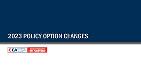 2023 Policy Changes
